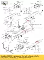 92027102, Kawasaki, 01 collar kawasaki  b5 united kingdom c6 united kingdom c7 europe uk nl gr sa c7 united kingdom c8 united kingdom 50 80 125 820 1000 1988 1989 1990 2017 2018 2019 2020 2021, New