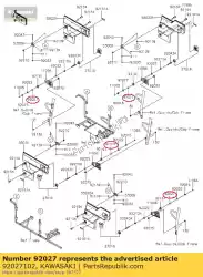 Here you can order the 01 collar from Kawasaki, with part number 92027102: