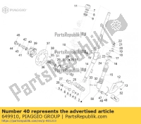 649910, Aprilia, cuscinetto, Nuovo