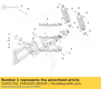 1A002350, Piaggio Group, right suspension arm aprilia gilera piaggio  beverly bv fuoco mp mp3 scarabeo x x evo x8 zapm860x, zapta10w zapm86100, zapm86101 zapta10x zapta1200 zapta1200, zapta1201 zapta1202 zapta1202, zapta1204 zaptd1102,  400 492 500 2003 2005 2006 2007 2008 2009 2010 2011 2013 2014 20, New