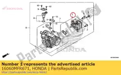 Aquí puede pedir conjunto de sensores de Honda , con el número de pieza 16060MFR671: