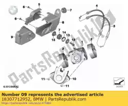 Here you can order the servo unit, exhaust flap from BMW, with part number 18307712952: