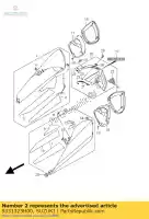 9331323H00, Suzuki, bouclier, muf cov suzuki gsx 1300 2008 2009 2010, Nouveau