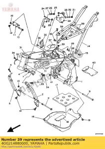 Yamaha 4GG214880000 ammortizzatore - Il fondo