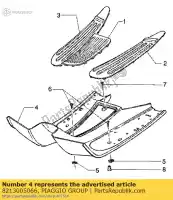 8213005066, Piaggio Group, poggiapiedi     , Nuovo