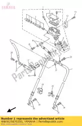 Here you can order the master cylinder sub assy from Yamaha, with part number 4NKW25870200: