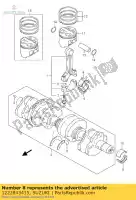 1222843415, Suzuki, Cojinete, empuje suzuki gsf gsx gsx r 400 550 600 650 750 1985 1986 1987 1988 1989 1990 1991 1992 1993 1994 1995 1996 1997 1998 1999 2000 2001 2002 2003 2004 2005 2006, Nuevo