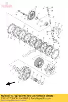 13S163700000, Yamaha, embrague jefe assy yamaha  yzf r 600 2011 2012 2013 2014 2015 2016 2017 2018 2019 2020, Nuevo