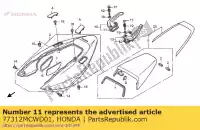 77312MCWD01, Honda, Base, r. rr. barre d'appui honda vfr  a vfr800 vfr800a 800 , Nouveau