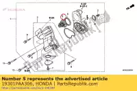 19301PAA306, Honda, thermostat assy. (nippon honda  gl 1800 2001 2002 2003 2004 2005 2006 2007 2008 2009 2010 2012 2013 2017, New