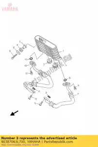 yamaha 90387063L700 ko?nierz (46x) - Dół