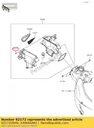 Qui puoi ordinare vite, maschiatura, 5x20 vn800-e3 da Kawasaki , con numero parte 921720009: