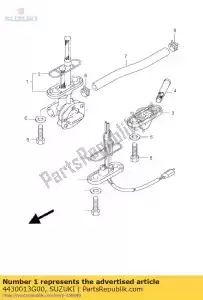 Suzuki 4430013G00 cazzo assy, ??carburante - Il fondo