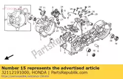 Here you can order the clip, wire from Honda, with part number 32112191000: