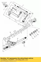 Here you can order the spring abutment bolt from Triumph, with part number T1190054: