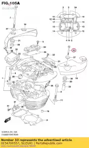 suzuki 0154706557 bout - Onderkant