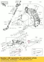 130BA1040, Kawasaki, flangeado por parafuso, 10x40 kawasaki zzr  b d f performance sport a zx1400 c e abs h j zzr1400 krf800 teryx le krt800 teryx4 800 ninja zx14r brembo ohlins 1400 , Novo