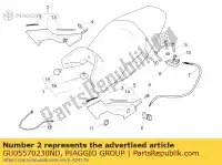 GU05570230ND, Piaggio Group, Pannello laterale rh. nero moto-guzzi breva norge 850 1200 2006 2007, Nuovo