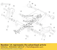 649232, Piaggio Group, Placa de suporte de bloco silencioso direito com u.p. gilera piaggio fuoco mp mp3 zapm860x, zapta10w zapm86100, zapm86101 zapta10x zapta1200 zapta1200, zapta1201 zapta1202 zapta1202, zapta1204 zaptd1102,  400 500 2007 2008 2009 2010 2011 2013 2014 2015 2016 2017 2018 2019 2020 2021 2022, Novo