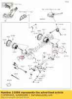 110564446, Kawasaki, suporte, tampa da lâmpada en650aff kawasaki  vulcan 650 2015 2016 2017 2018 2019 2020 2021, Novo