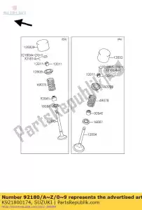 Suzuki K921800174 cale, t = 2,675 - La partie au fond