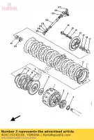 4G0133240100, Yamaha, engranaje, accionamiento de bomba yamaha fz xj 600, Nuevo