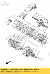 Qui puoi ordinare ingranaggio, azionamento della pompa da Yamaha , con numero parte 4G0133240100: