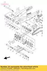 Aquí puede pedir varilla, conexión 1 de Yamaha , con el número de pieza 17D2217F5000: