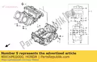 90016ML0000, Honda, boulon, ubs, 8x95 honda r nc21-100 (g) japan riii nc24-102 (j) japan rvf vfr 400 1986 1988 1990 1991 1995 1996, Nouveau