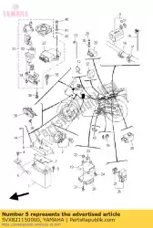 Ici, vous pouvez commander le fil, plus le plomb auprès de Yamaha , avec le numéro de pièce 5VX821150000: