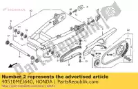 40510MEJ640, Honda, boîtier, chaîne d'entraînement honda cb 1300 2003 2005 2007 2008 2009 2010, Nouveau