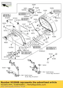 Kawasaki 922001444 podk?adka 3mm - Dół