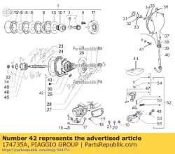 Tutaj możesz zamówić przek? Adnia spr?? Ynowa od Piaggio Group , z numerem części 174735A: