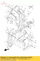 5JW283282000, Yamaha, embleem yamaha fjr 1300 2001 2002, Nieuw