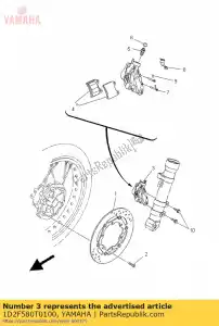 Yamaha 1D2F580T0100 calibro - Il fondo