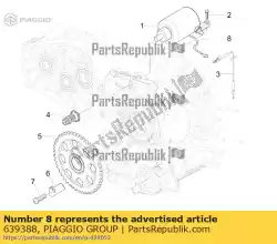 Aquí puede pedir cable de arranque de Piaggio Group , con el número de pieza 639388: