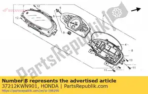 Honda 37212KWN901 caso assy - Lado inferior