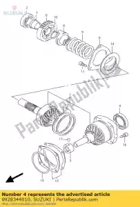 suzuki 0928344010 uszczelnienie olejowe - Dół