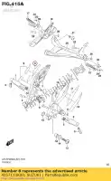 4357113K00, Suzuki, tape, fr voetsteun no1 rh suzuki gsxs750az gsxs750a gsxs750za gsxs750ya 750 , Nieuw