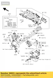 Here you can order the harness,main er650a6s from Kawasaki, with part number 260310400: