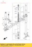 1KB231020000, Yamaha, conjunto de horquilla delantera (izq.) yamaha yzf r 1000 2012 2013 2014, Nuevo