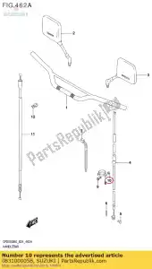 suzuki 083100005B nut - Bottom side