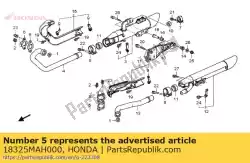 Tutaj możesz zamówić przegub, np. Rura od Honda , z numerem części 18325MAH000: