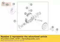 45232011044, KTM, kit de bloc d'embrayage cpl. ktm sx sxs 50 2009 2010 2011 2012, Nouveau