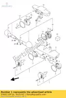 3560110F10, Suzuki, lámpara, signo fr., r suzuki vl 1500 1998 1999 2000 2001, Nuevo