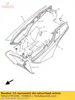 5AN2173F3000, Yamaha, Afbeelding 2 yamaha tdr 125, Nieuw