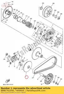 yamaha BB8E762000 primary sliding sh - Bottom side