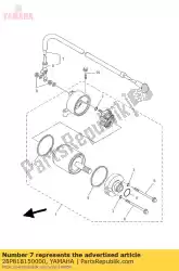 Aqui você pode pedir o cabo, motor de arranque em Yamaha , com o número da peça 28P818150000: