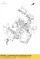 9211214G00Y0J, Suzuki, blocco, coperchio del carburante suzuki an burgman  s an250 an400s 400 250 , Nuovo