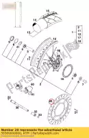 58309060000, KTM, brake disk front d=320mm ktm  duke lc lc4 sc super supermoto sx 400 525 620 625 640 690 1994 1995 1996 1997 1998 1999 2000 2001 2002 2005 2009 2020, New